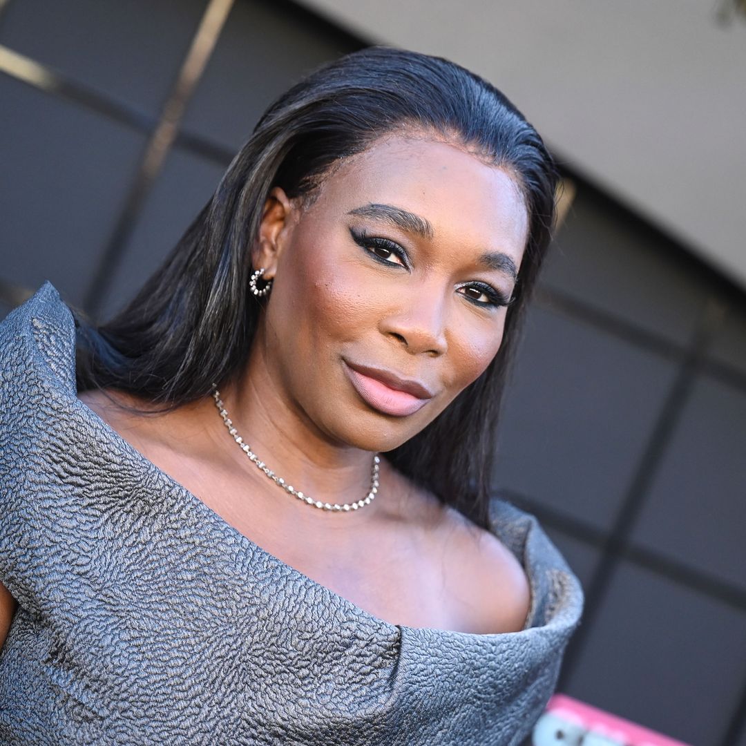 Venus Williams looks so glamorous in mesh mini dress and super sleek hair