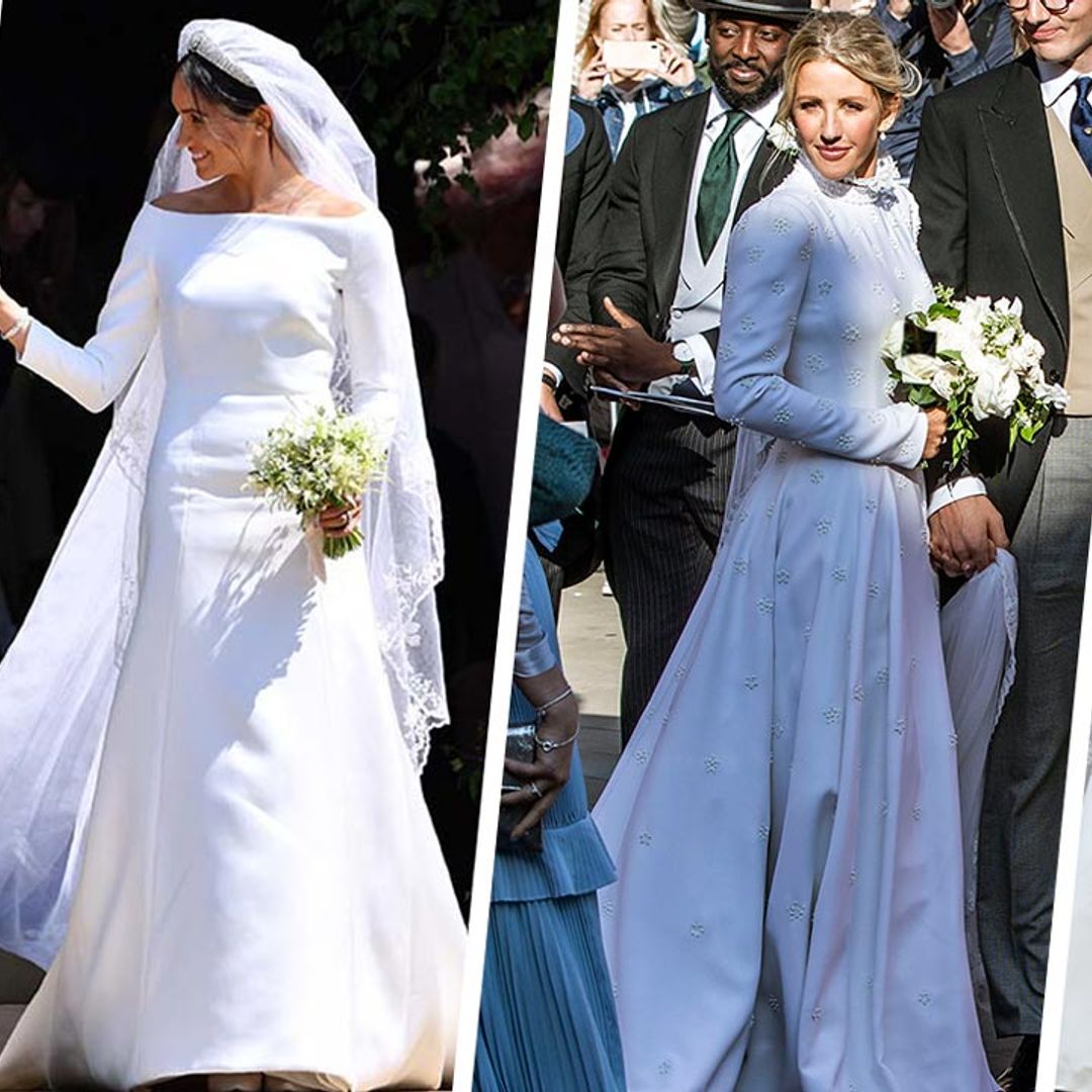 12 celebrity bridal dresses with secret messages: Nicola Peltz, Gwen Stefani & more