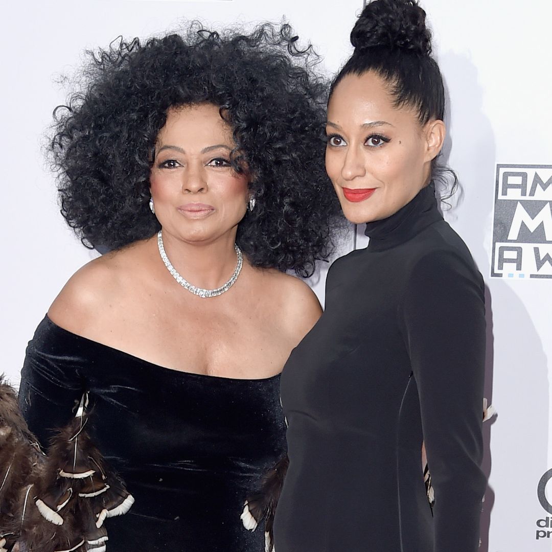 Tracee Ellis Ross reacts to 79-year-old mom Diana Ross' very sexy new look