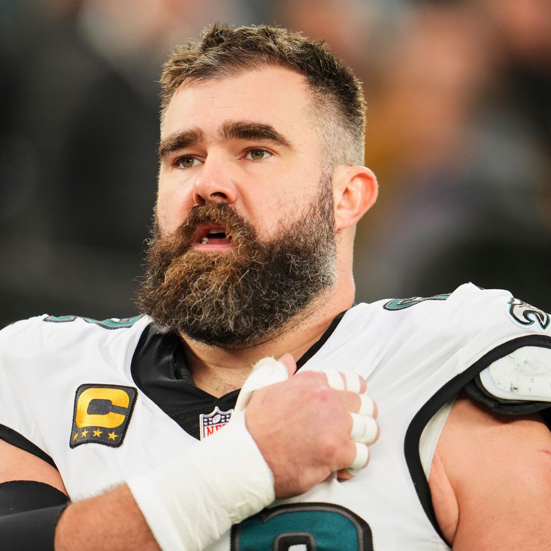 Jason Kelce, 36, reveals sentimental reason for weight loss from previous almost 300 lbs. weight