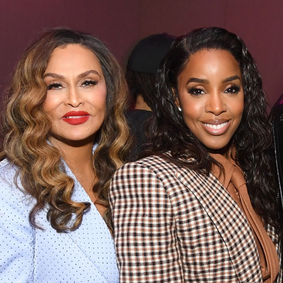 Tina Knowles looks svelte in Beyoncé-inspired outfit for night out with her 'baby' Kelly Rowland