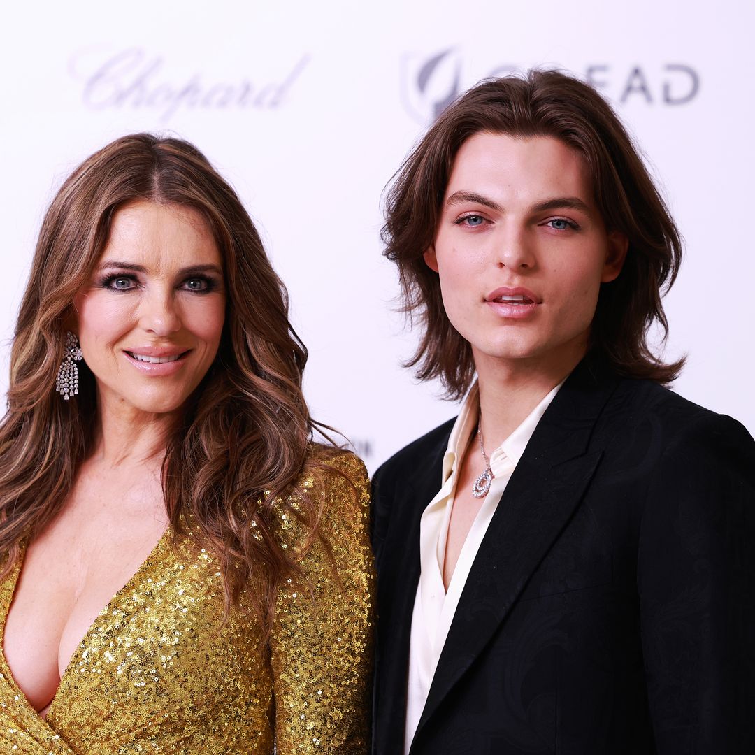 Elizabeth Hurley and son Damian give rare insight into relationship during joint interview on Oscars night