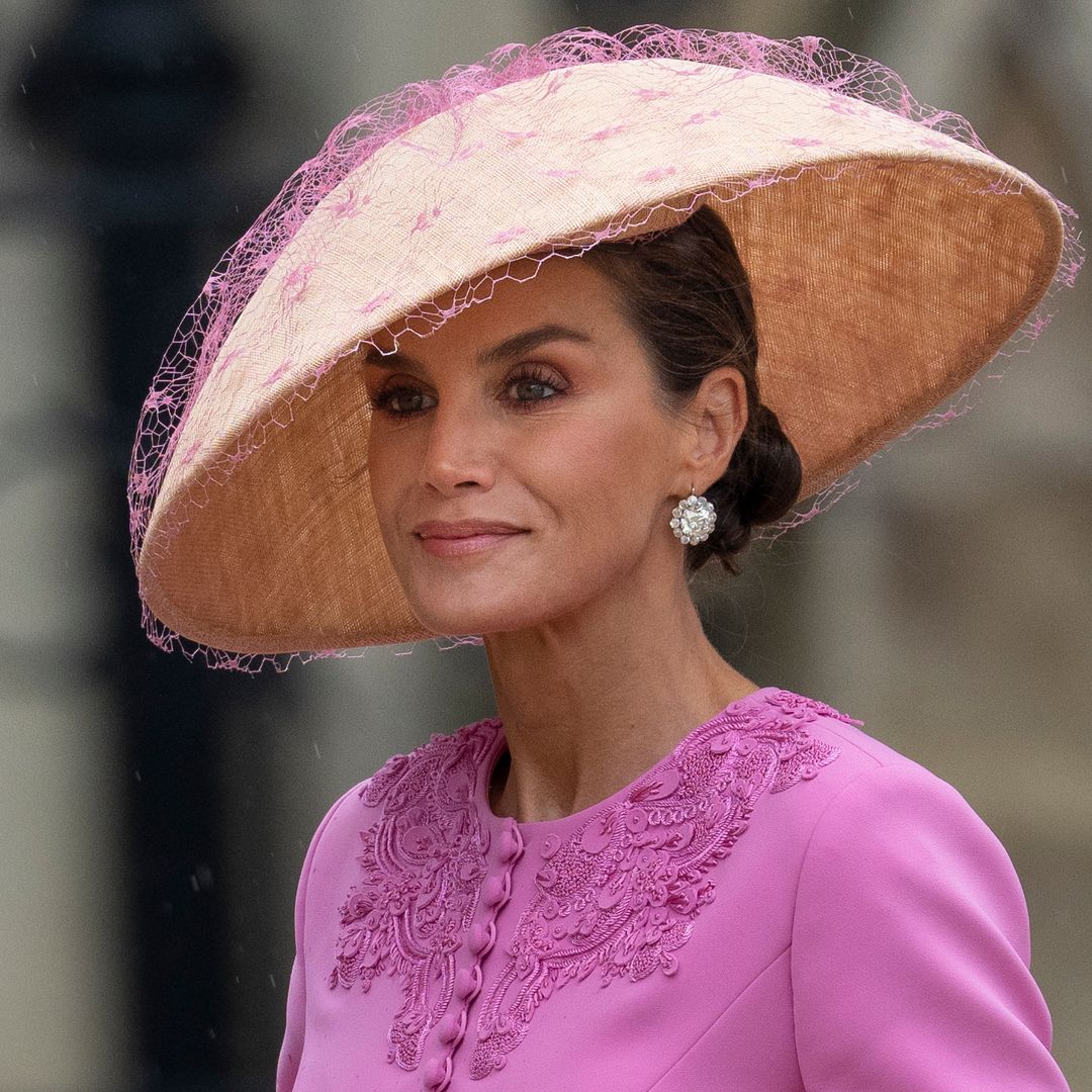 Queen Letizia stuns in the most beautiful coat that Margot Robbie would adore