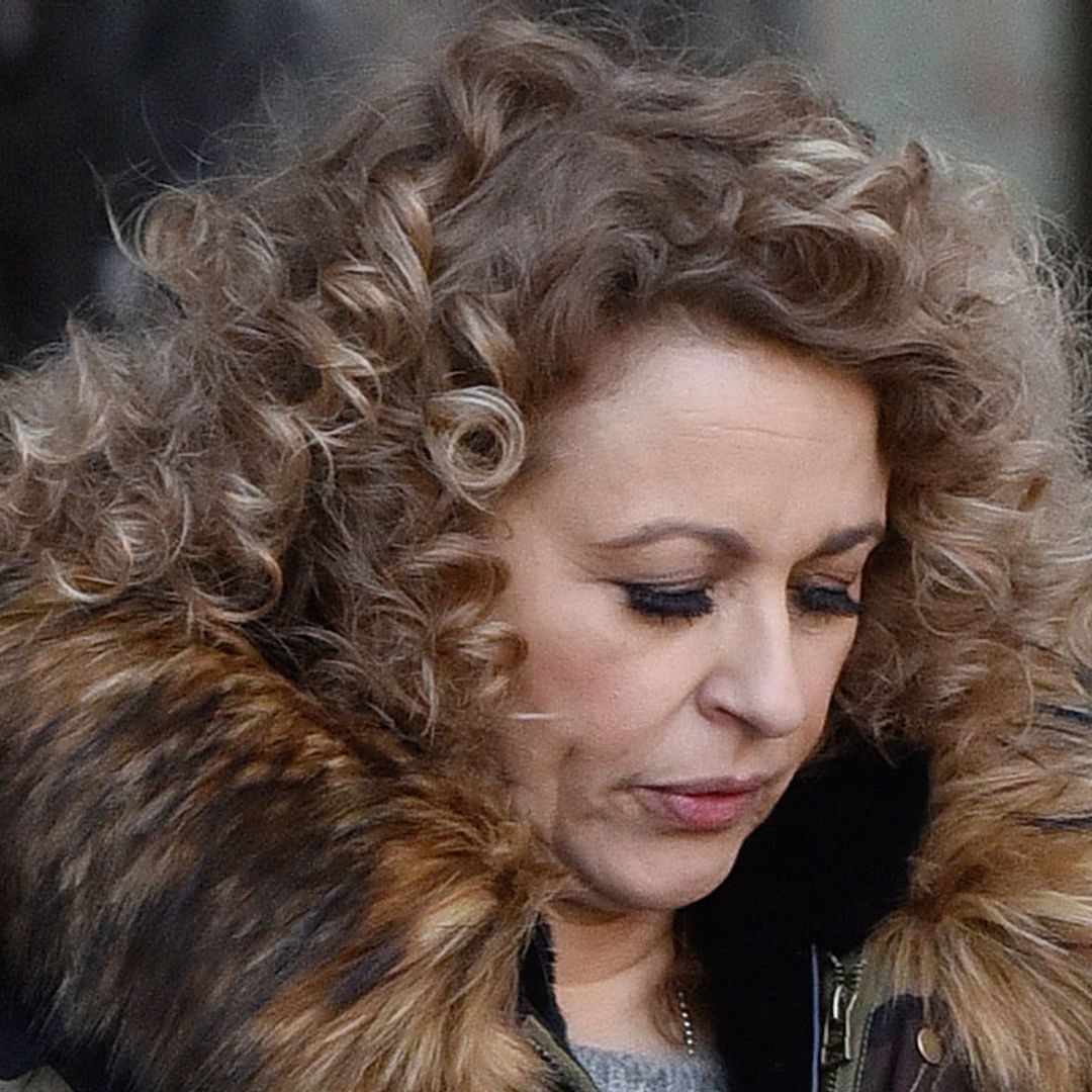 Nadia Sawalha breaks down in tears discussing her husband's mental health: 'Inside I'm really scared'