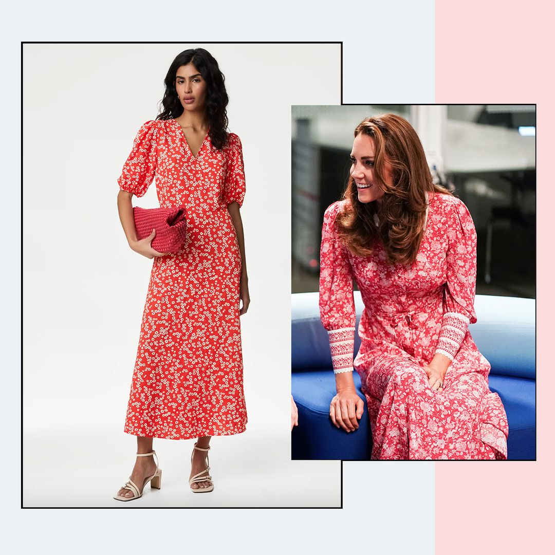 Is it just me or does this new £39 Marks & Spencer red floral dress look familiar?