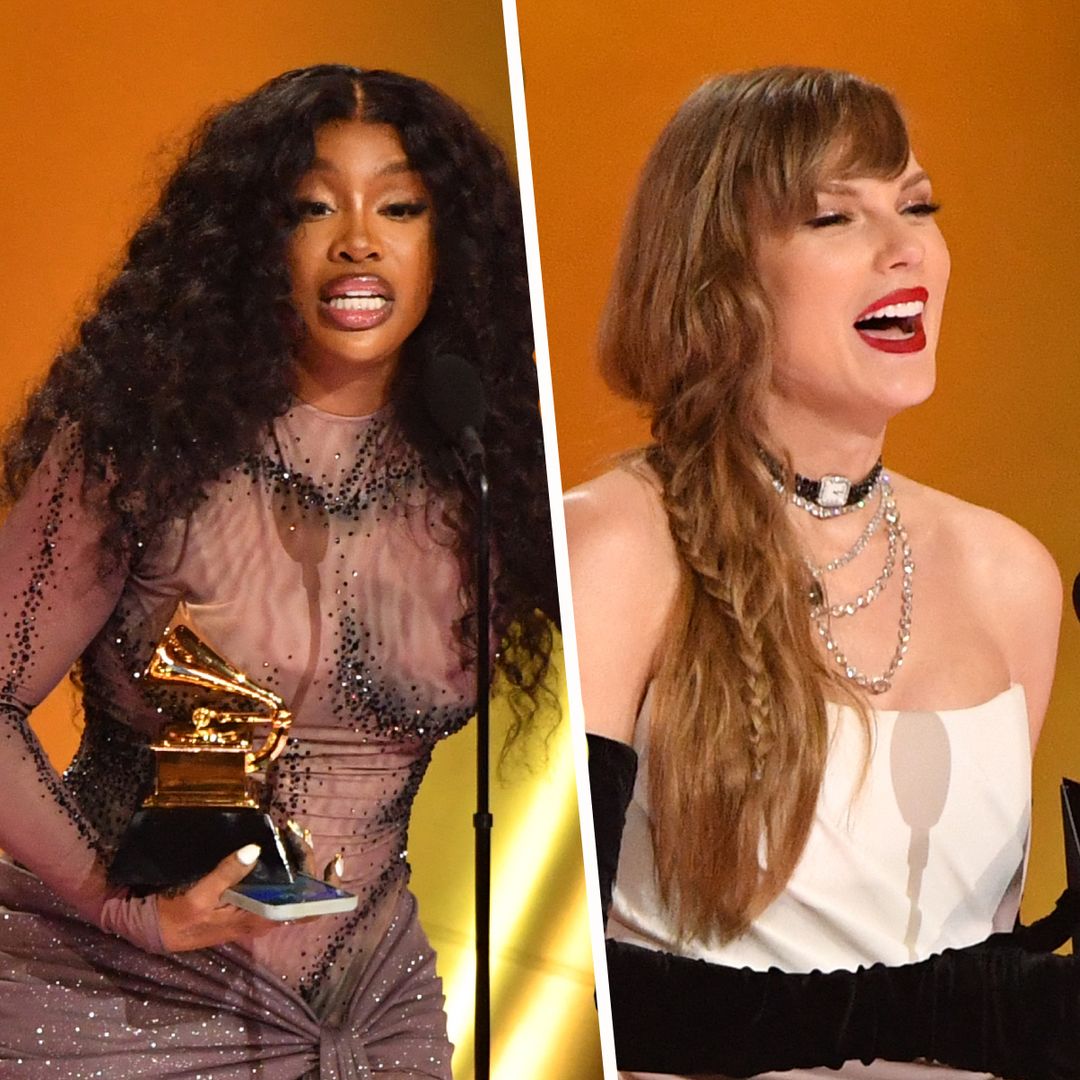 Taylor Swift makes Grammys history with fourth Album of the Year win as Miley Cyrus and SZA win big