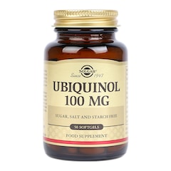 Ubiquinol 100mg 50 Softgels