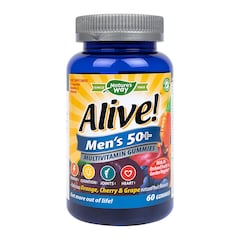 Alive! Men’s Ultra 50+ Multi Vitamin & Mineral 60 Gummies