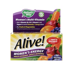 Alive! Women's Energy Multi-Vitamin 30 Tablets