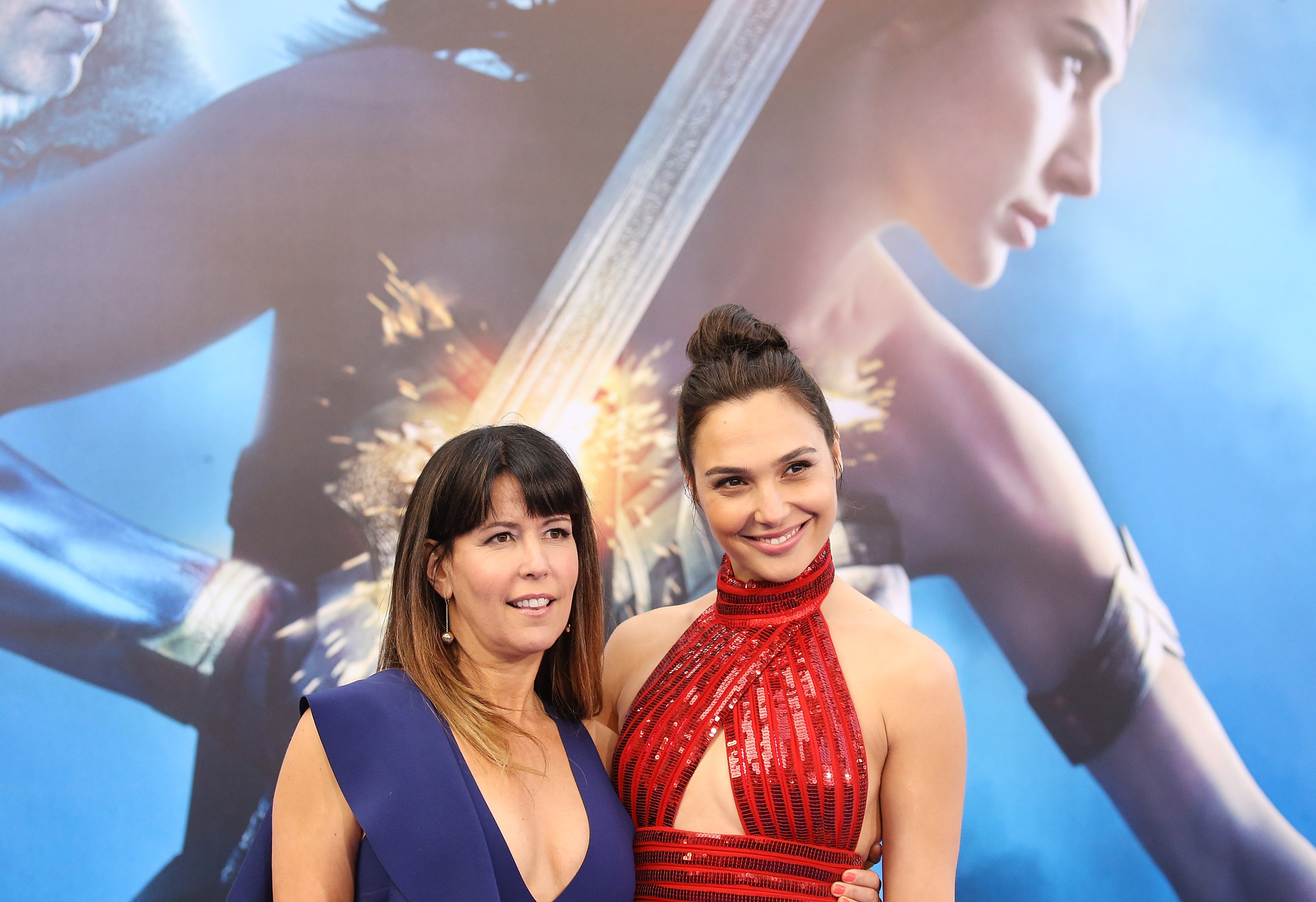 Wonder Woman's Patty Jenkins and Gal Gadot (Getty)