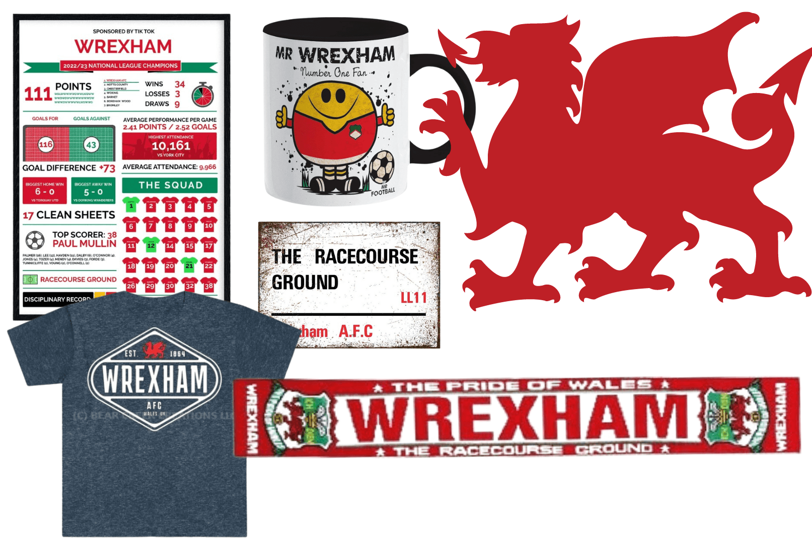 Wrexham merchandise