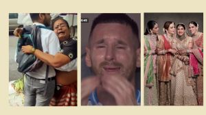 From Ambani wedding to Lionel Messi crying to vegetable seller's son clearing CA exams, a look at the top five viral videos of the day (Image source: Collage created by Express)