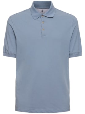 brunello cucinelli - polos - men - new season