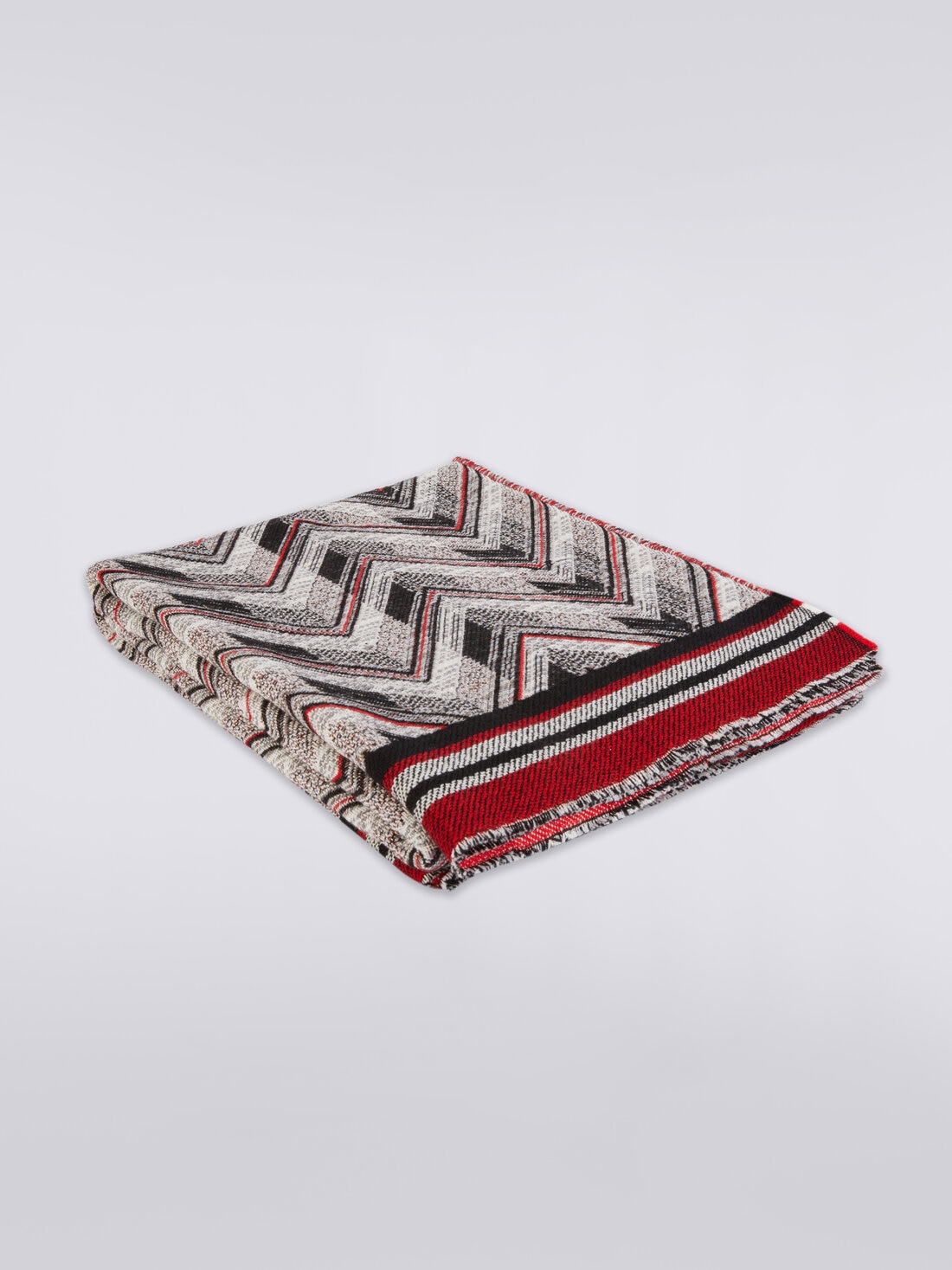 Basilio plaid blanket 130x190 cm, Red  - 8051575776571 - 0