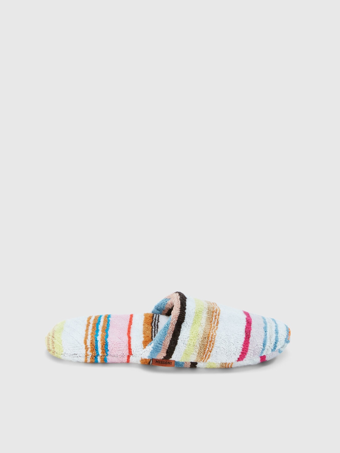 Moonshadow cotton terry slippers with lurex, Multicoloured  - 1D3OG00001100 - 0