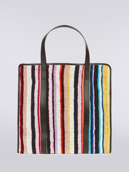 Sporta Chandler 40x40 cm in cotone e viscosa velour con lurex, Multicolore  - 1C3OG00031100