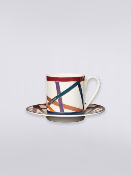 Nastri 6 tasses à café et soucoupes, Multicolore  - 1C4OG00038100