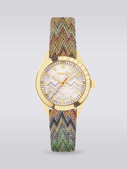 Missoni Classic 34mm watch , Blue - LS23S007BV00BFS727Q