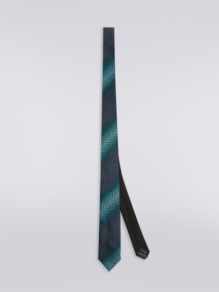 Silk tie, Multicoloured  - LS23WS1RBV00EMSM67U