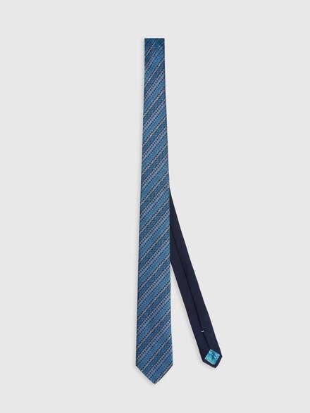 Cravatta in seta multilavorata , Multicolore  - LS24SS0KBV00FTSM67U