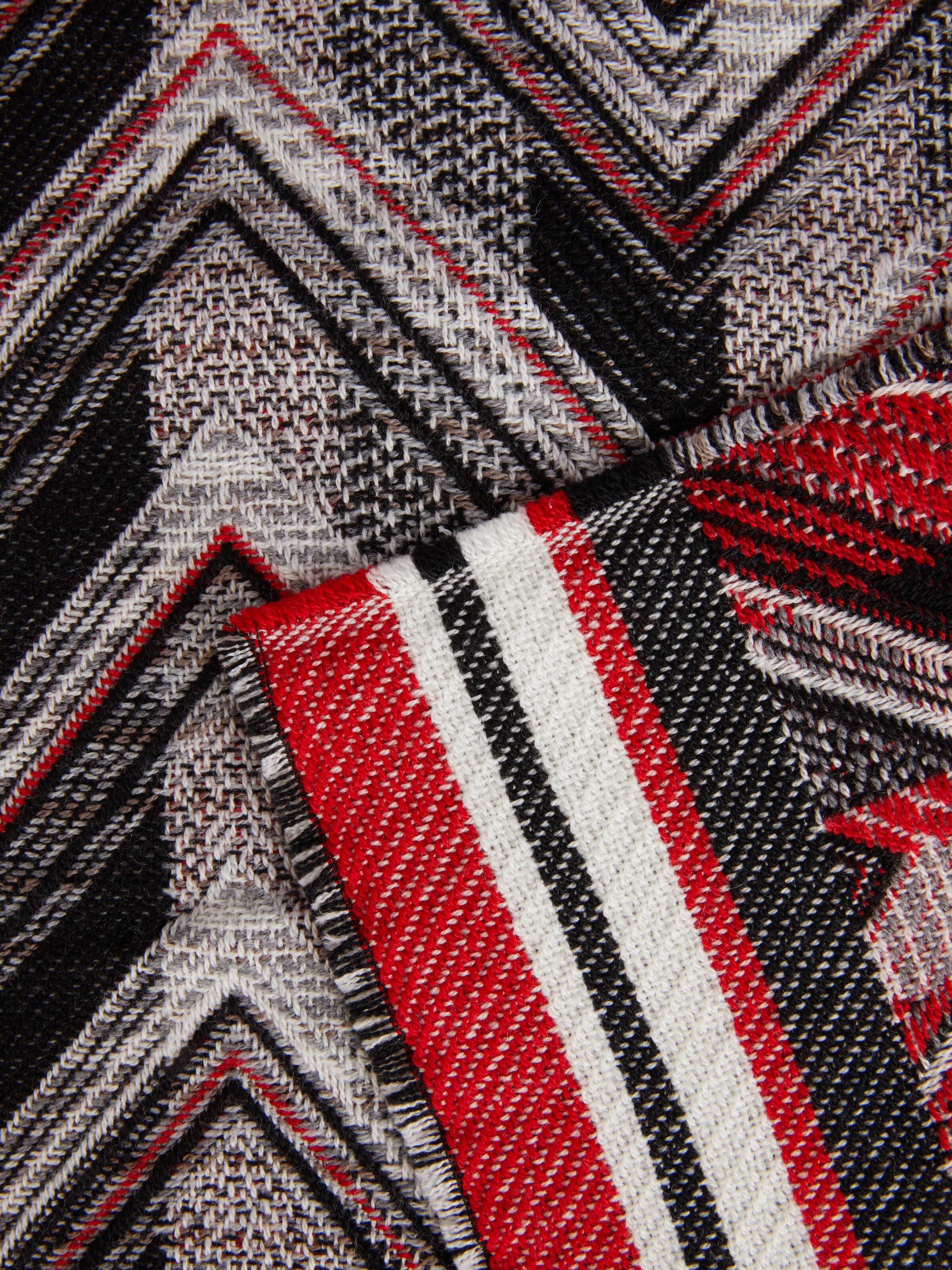 Basilio plaid blanket 130x190 cm, Red  - 2