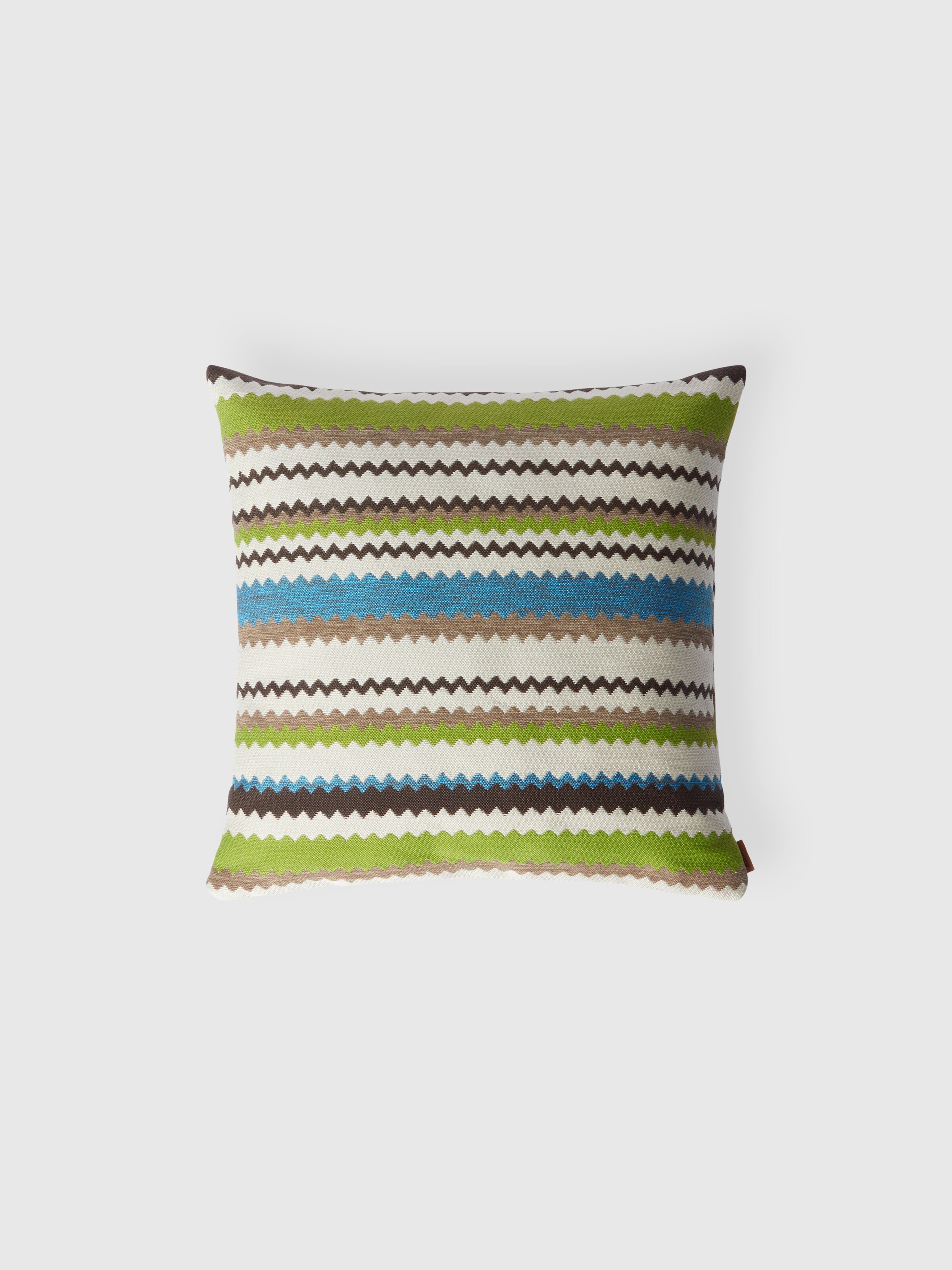 Cancun outdoor cushion 40x40 cm, Turquoise  Multicoloured  - 0