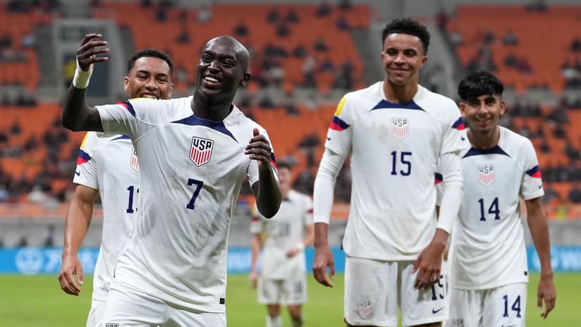 Charlotte FC Homegrown Nimfasha Berchimas Starts, Scores Historic Brace for USA in 2023 FIFA U-17 World Cup