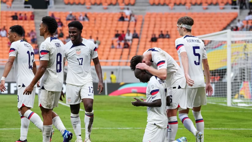 Homegrown Nimfasha Berchimas Leads USA to Knockout Round Qualification at 2023 FIFA U-17 World Cup