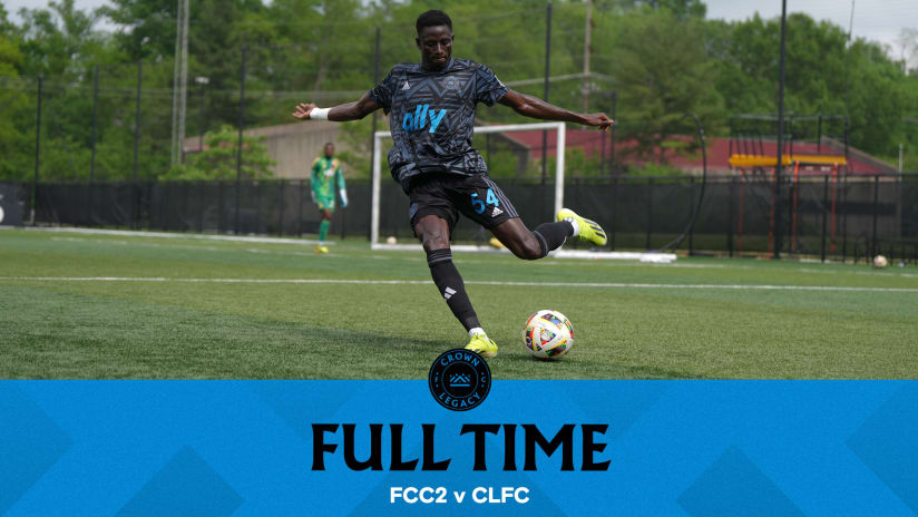 Full Time: Crown Legacy FC 1-2 FC Cincinnati 2