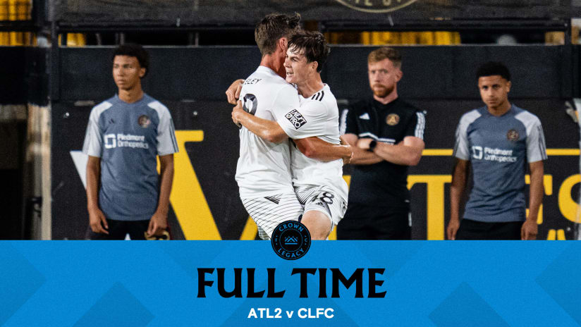 Full Time: Crown Legacy FC 1-0 Atlanta United 2