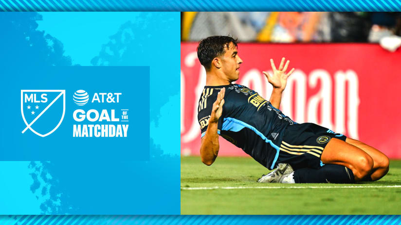 Philadelphia Union's Quinn Sullivan wins Goal of the Matchday 