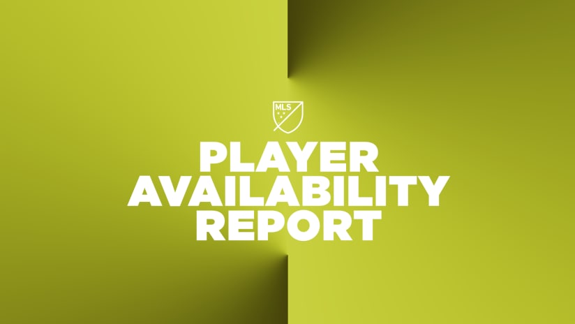 Player Availability Report - Matchday 28