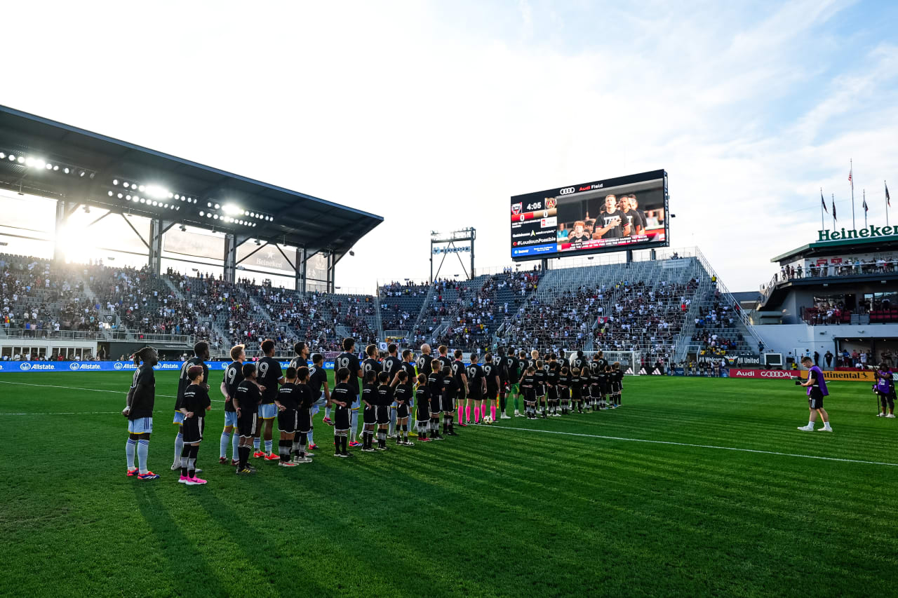 General view prior to the match against the D.C. United at Audi Field in Washington,  on Wednesday June 19, 2024.