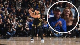 Katherine Taylor Steph Curry viral golf celebration photo