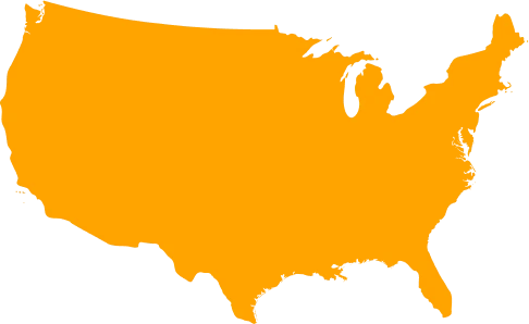 USA silhouette