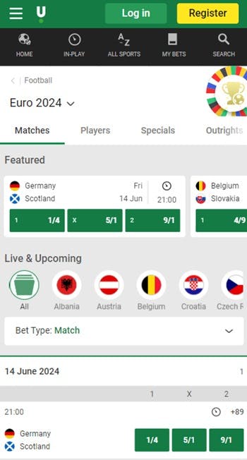 Unibet euros