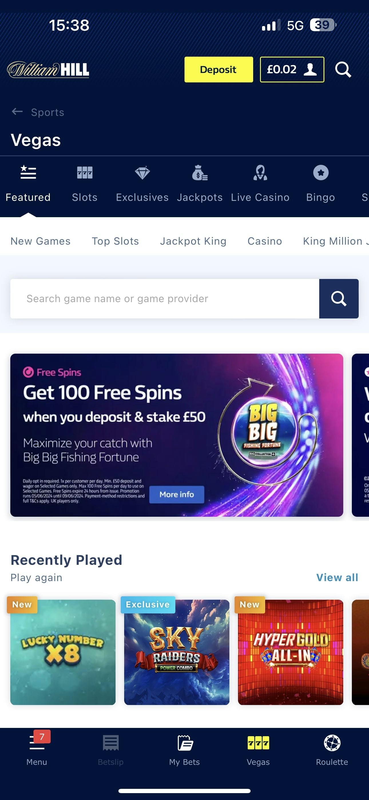 William Hill App Casino