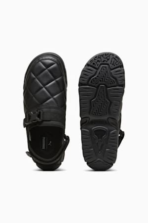 PUMA x PLEASURES TS-01 Quilt Sandals, PUMA Black, extralarge-GBR