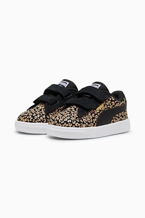 Suede Classic LF Cheetah Sneakers Toddler, PUMA Black-Sand Dune, extralarge-GBR