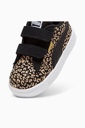 Suede Classic LF Cheetah Sneakers Toddler, PUMA Black-Sand Dune, extralarge-GBR