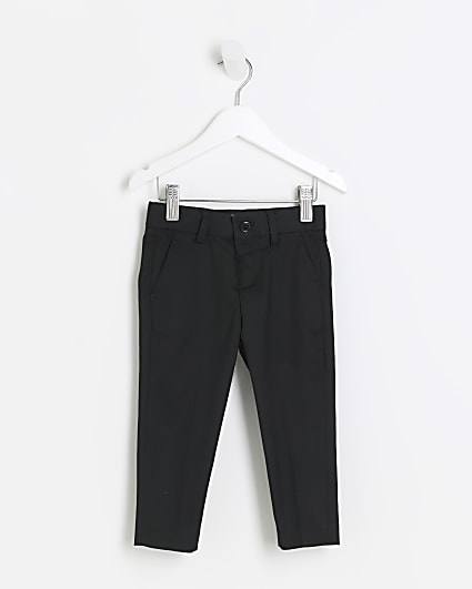 Mini boys black smart trousers