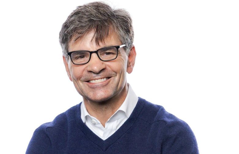 Los Angeles, CA – April 20: Former White House Communications Director George Stephanopoulos in the Los Angeles Times Portrait Studio at the Festival of Books in Los Angeles, CA, Saturday, April 20, 2024. (Myung J. Chun / Los Angeles Times) 115944393P