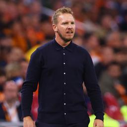 Nationaltrainer Julian Nagelsmann an der Seitenlinie