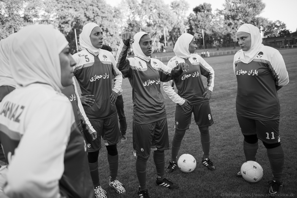 Iranische Frauenfußballmannschaft