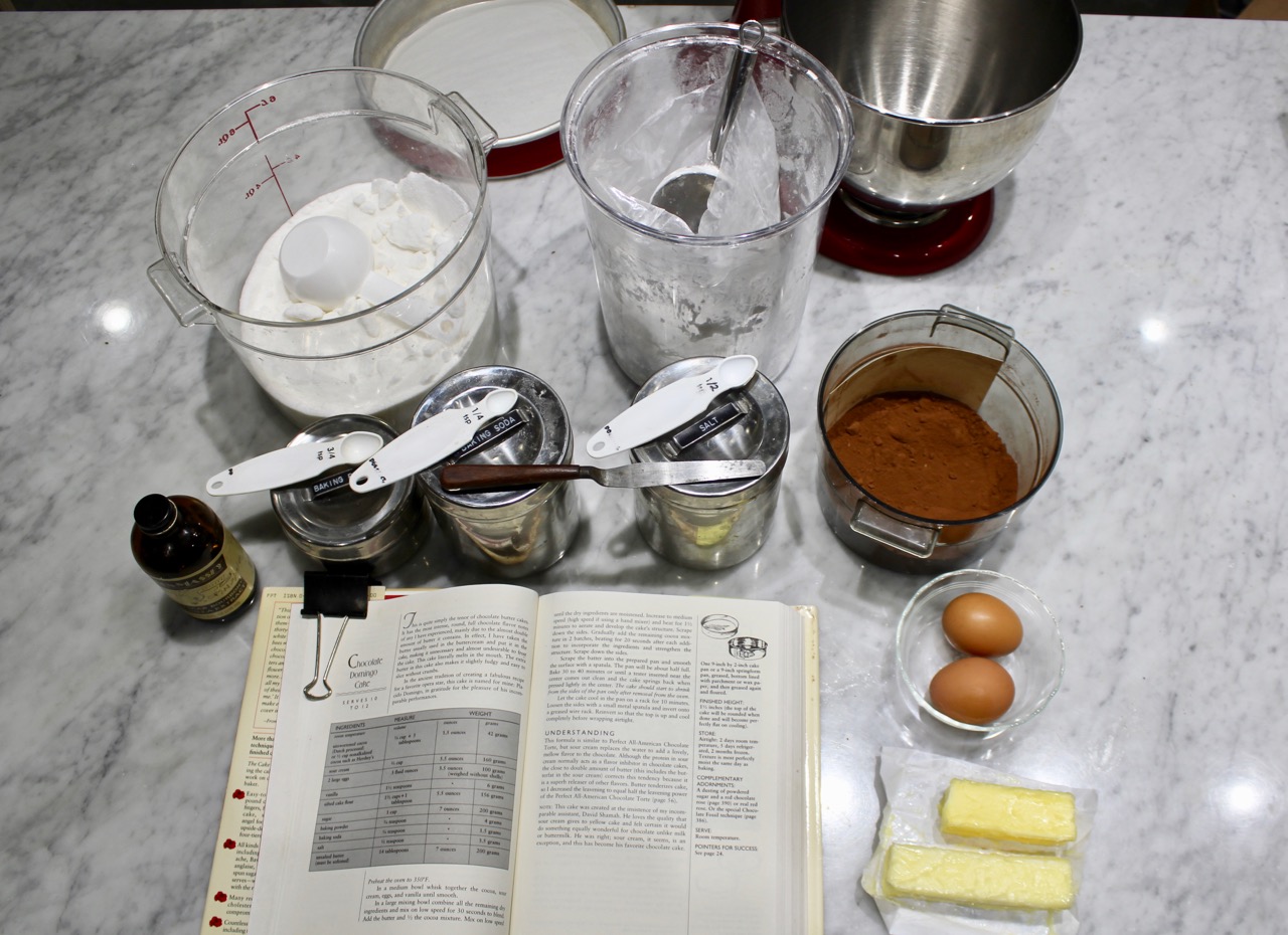 mise en place for successful baking 