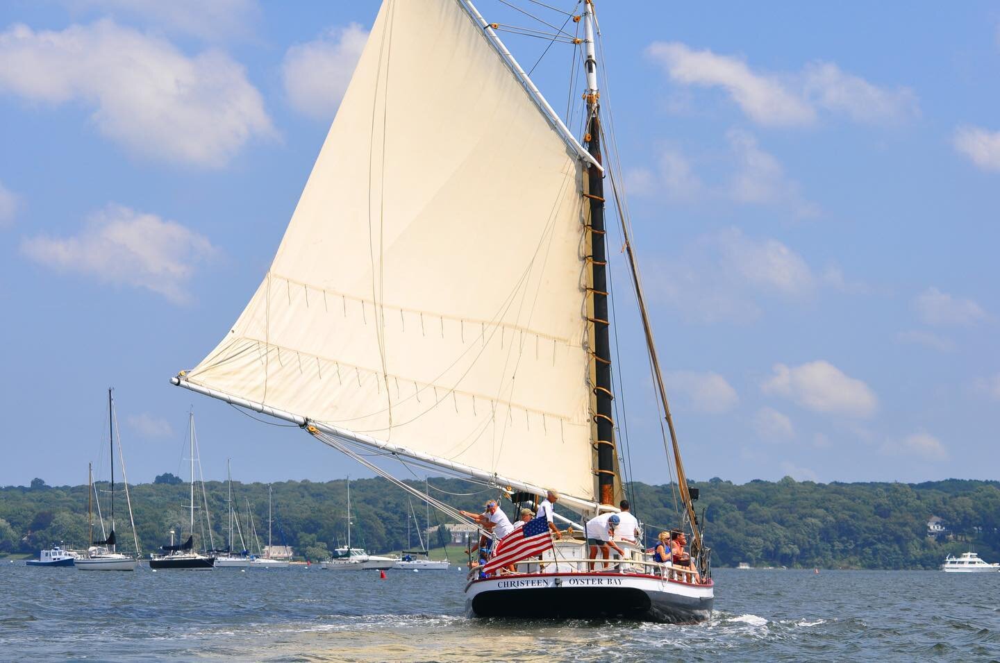 It&rsquo;s remarkable how quickly a good and favorable wind can sweep away the maddening frustrations of shore living.
Ernest K. Gann

Christeen is now open for #privatecharters , book yours today! #wednesdaywisdom #sailingadventure #sailinglifestyle