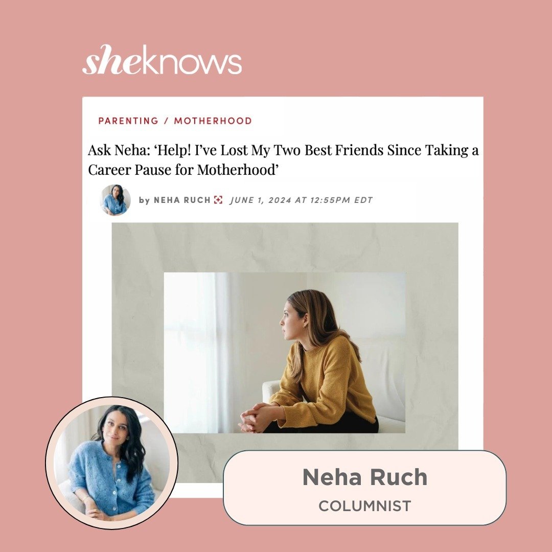 @sheknows is thrilled to introduce a new advice column by @motheruntitled founder Neha Ruch, focused on reframing the working mom vs. stay-at-home mom dynamic &mdash; and providing valuable advice to the moms who are dealing with it. In her debut col