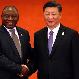 Cyril Ramaphosa und Xi Jinping