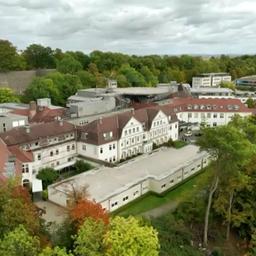 Luftaufnahme des Krankenhauses in Bielefeld