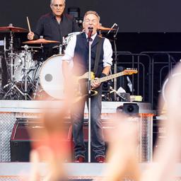 Bruce Springsteen auf der Bühne in der Heinz-von-Heiden-Arena in Hannover